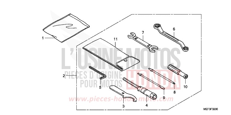 WERKZEUGE von SW-T400 ABS PEARL COSMIC BLACK (NHA64) von 2009